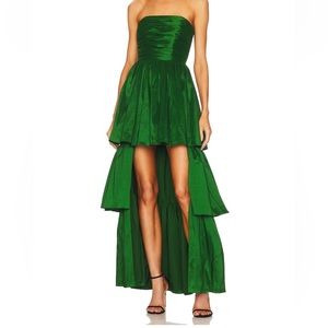Michie Maxi Dress in Emerald Green by Lovers and Friends. Worn twice.